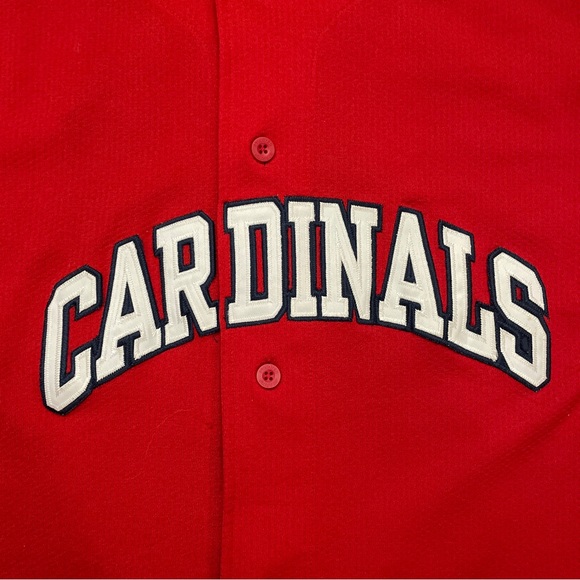 90’s Vintage Starter MLB St Louis Cardinals Mark McGwire Baseball Jersey Used - Picture 3 of 7